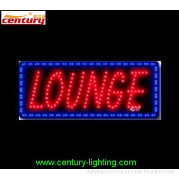 wholesale china factory price lounge animated led sign